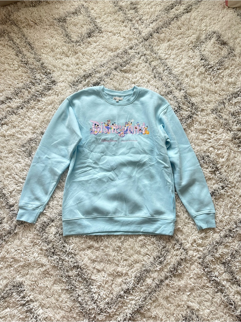 Stoney Clover Lane X Disneyland Pullover Sweatshirt for Women  blue size M